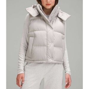 Lululemon Athletica Gray Puffer Vest